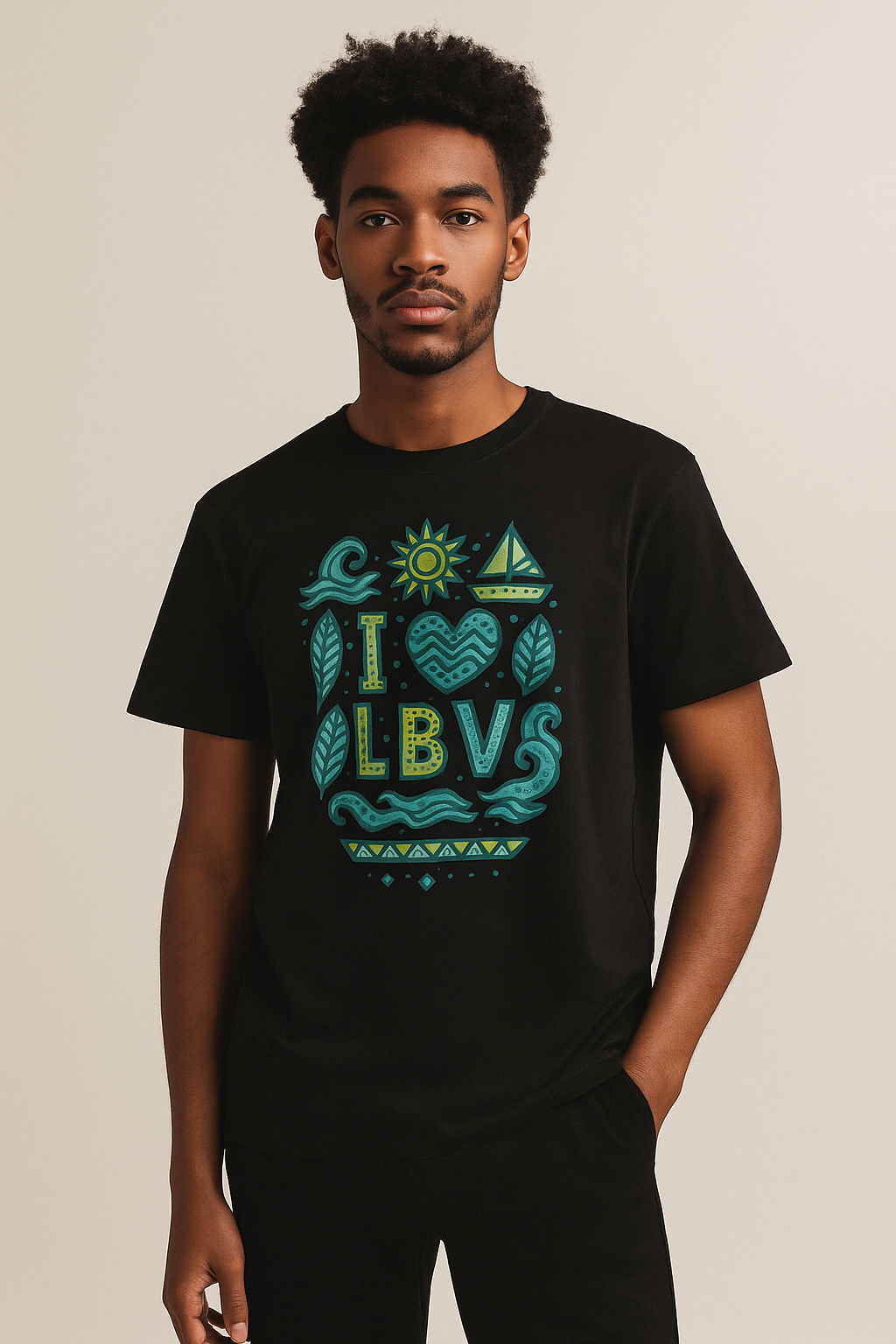 T-shirt « Mèva » – Collection Libreville Royal