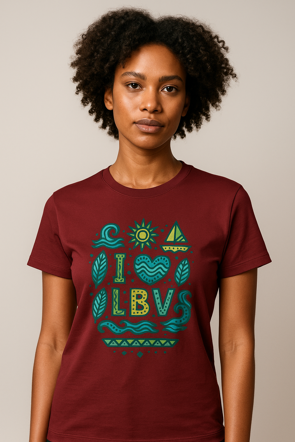 T-shirt « Mèva » – Collection Libreville Royal
