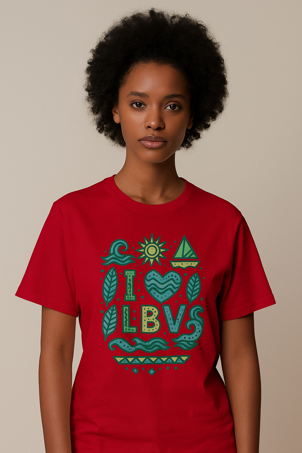 T-shirt « Mèva » – Collection Libreville Royal