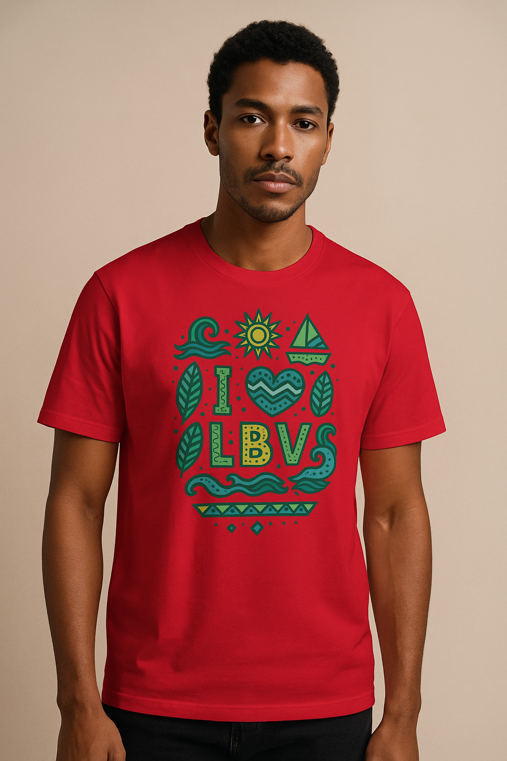 T-shirt « Mèva » – Collection Libreville Royal