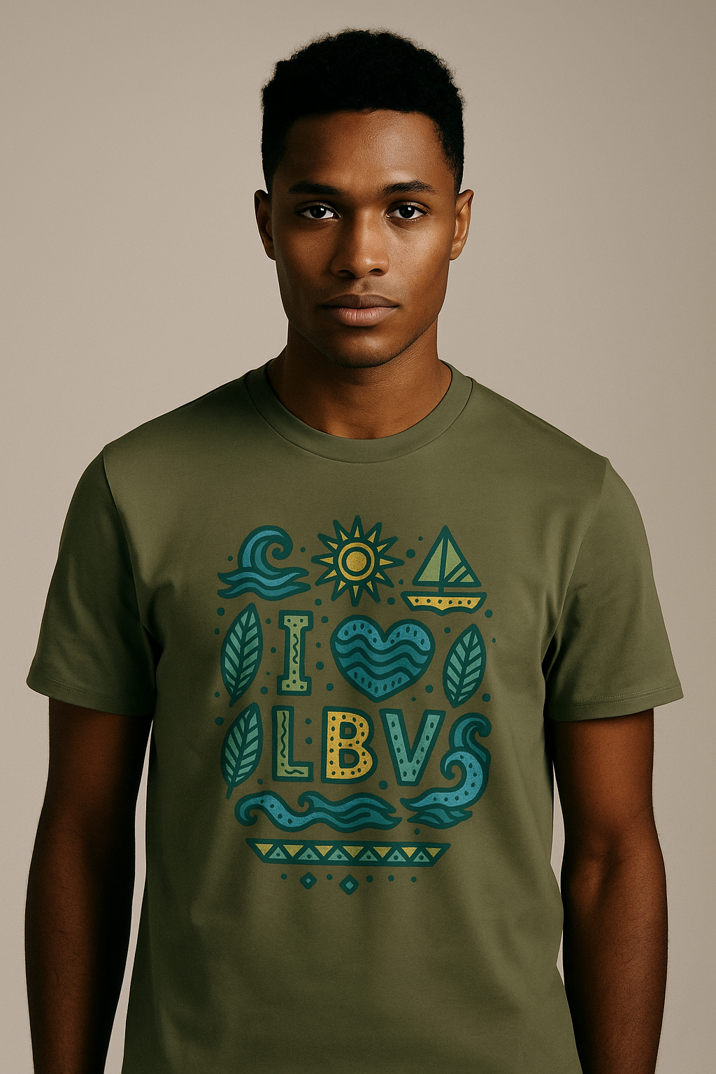 T-shirt « Mèva » – Collection Libreville Royal