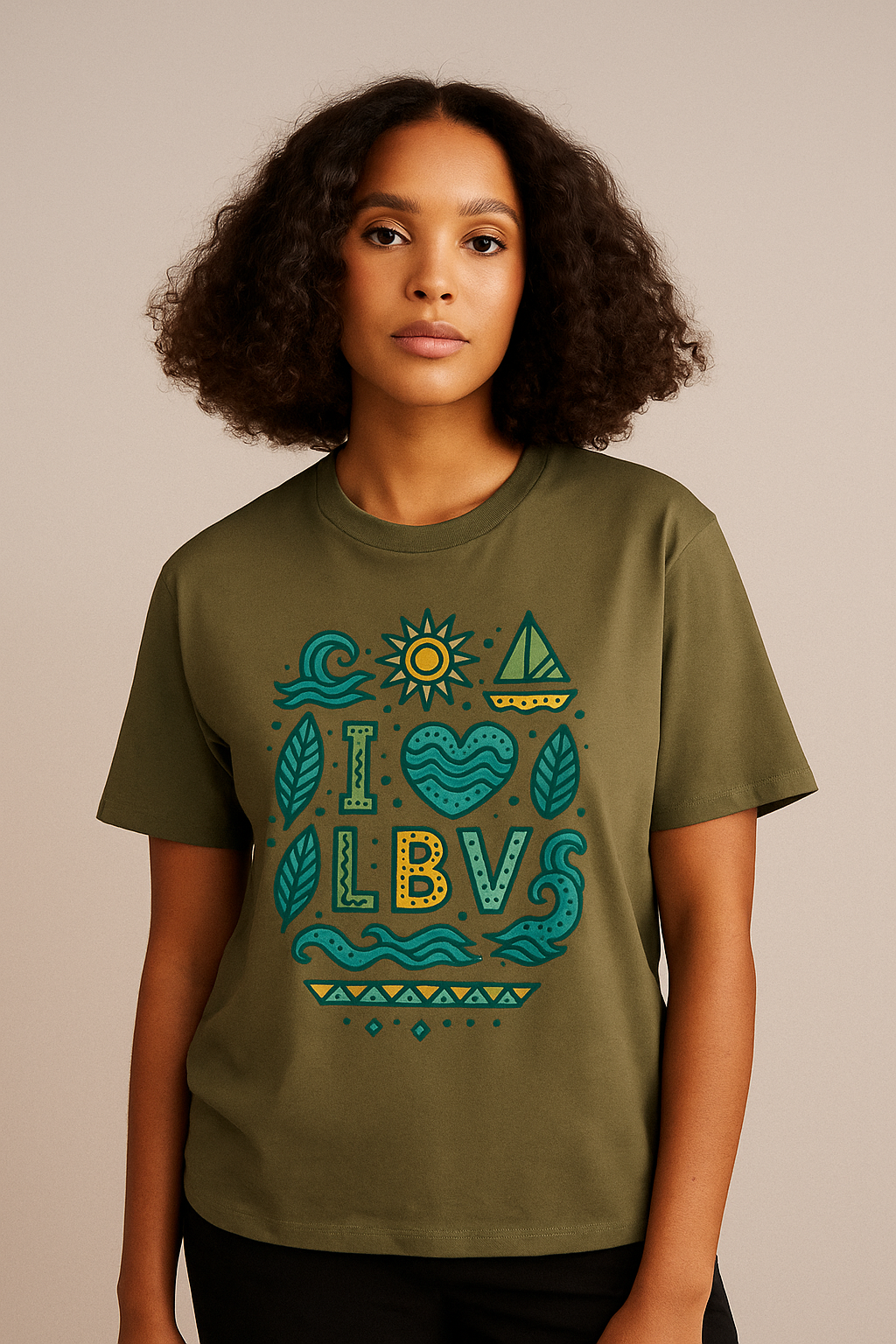 T-shirt « Mèva » – Collection Libreville Royal