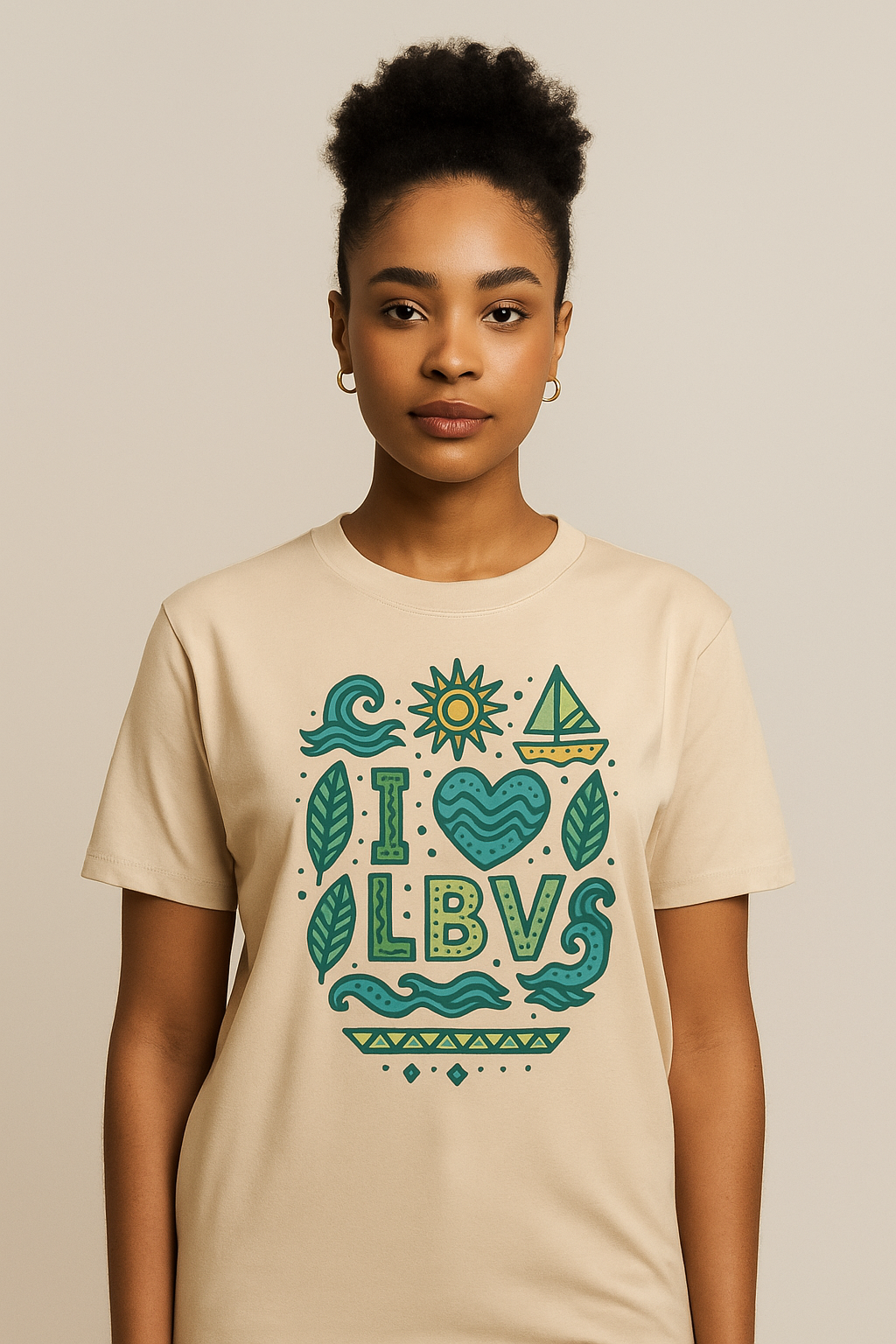 T-shirt « Mèva » – Collection Libreville Royal
