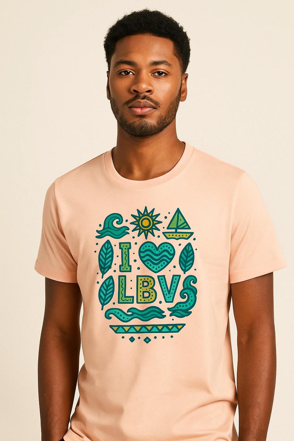 T-shirt « Mèva » – Collection Libreville Royal