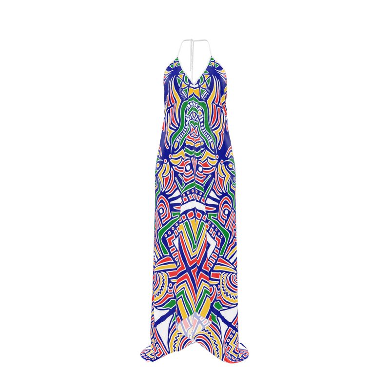 Mebeghe Éternel – Robe Dos Nu en Satin de Soie
