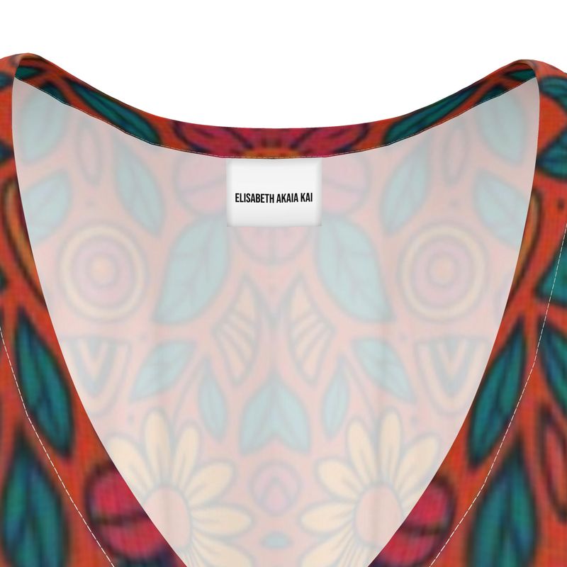 Caftan Solstice en Fleurs – Summer Bohemian Luxury 
