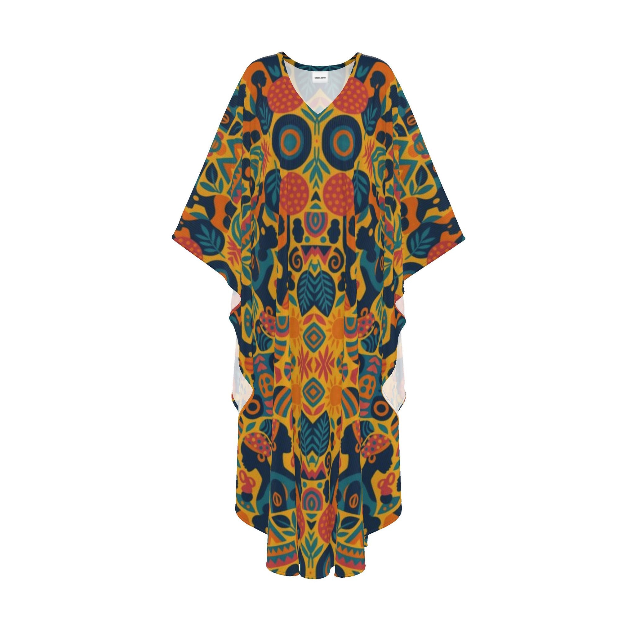 Caftan Dianéya – Solar blossoming and freedom incarnate
