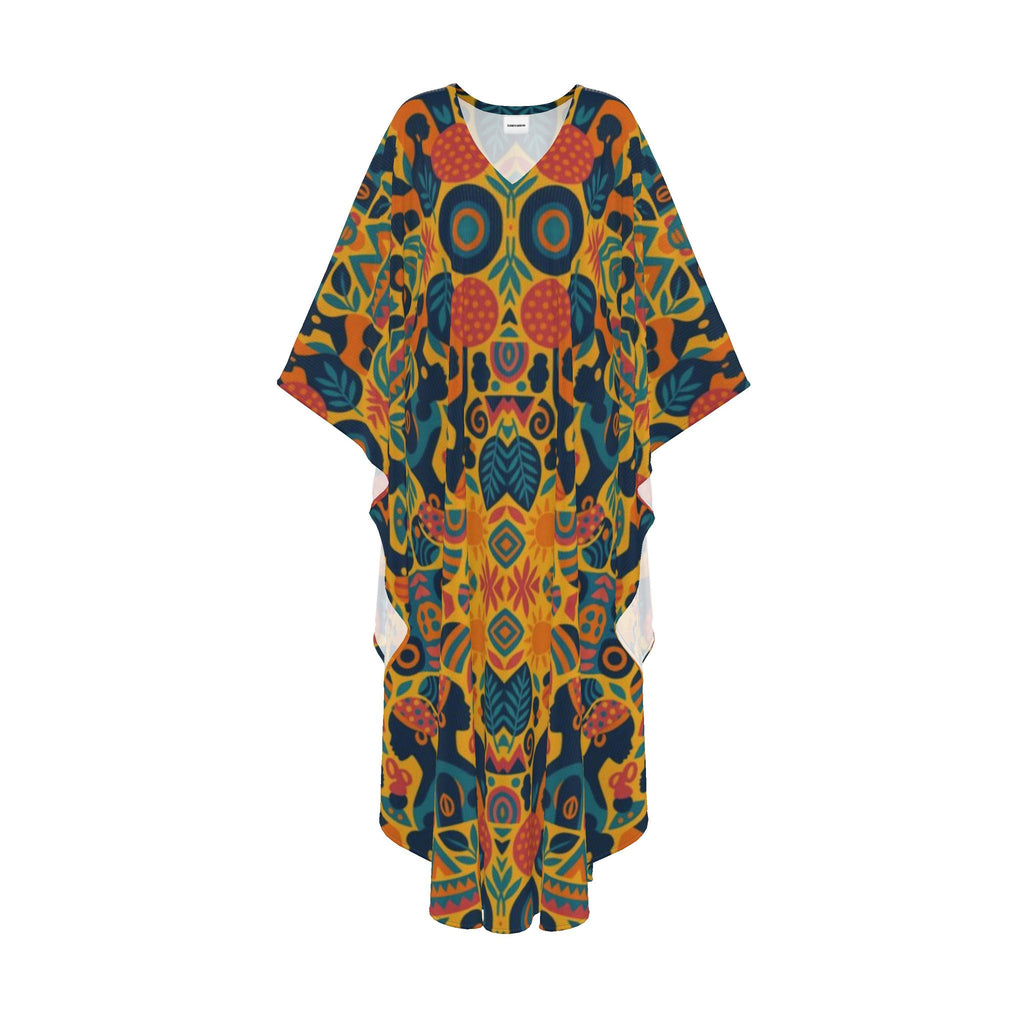 Caftan Dianéya – Solar blossoming and freedom incarnate