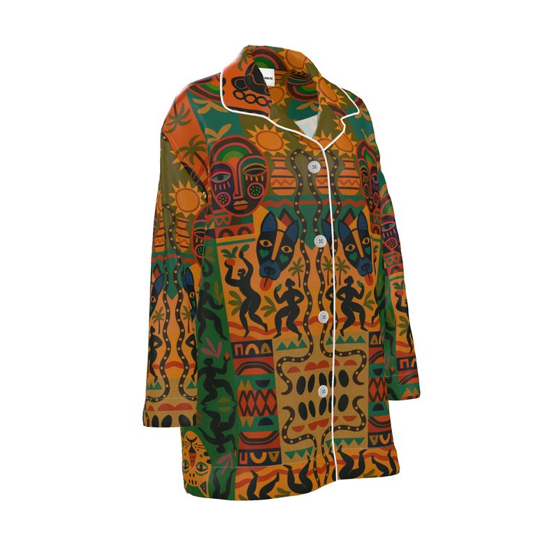 Nzinga - Chemise en Soie