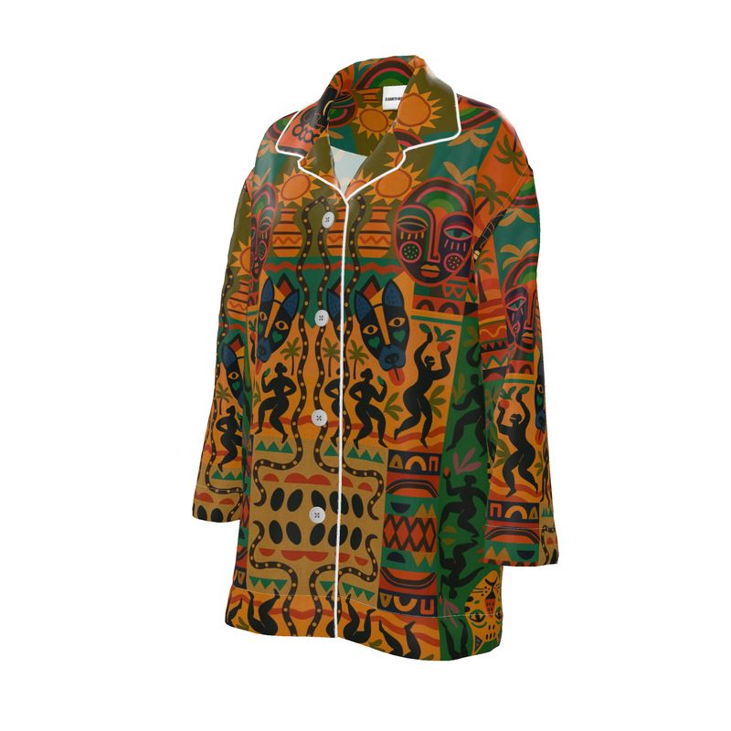 Nzinga - Chemise en Soie