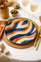 Assiette design MBEYA – Ondulations Solaires
