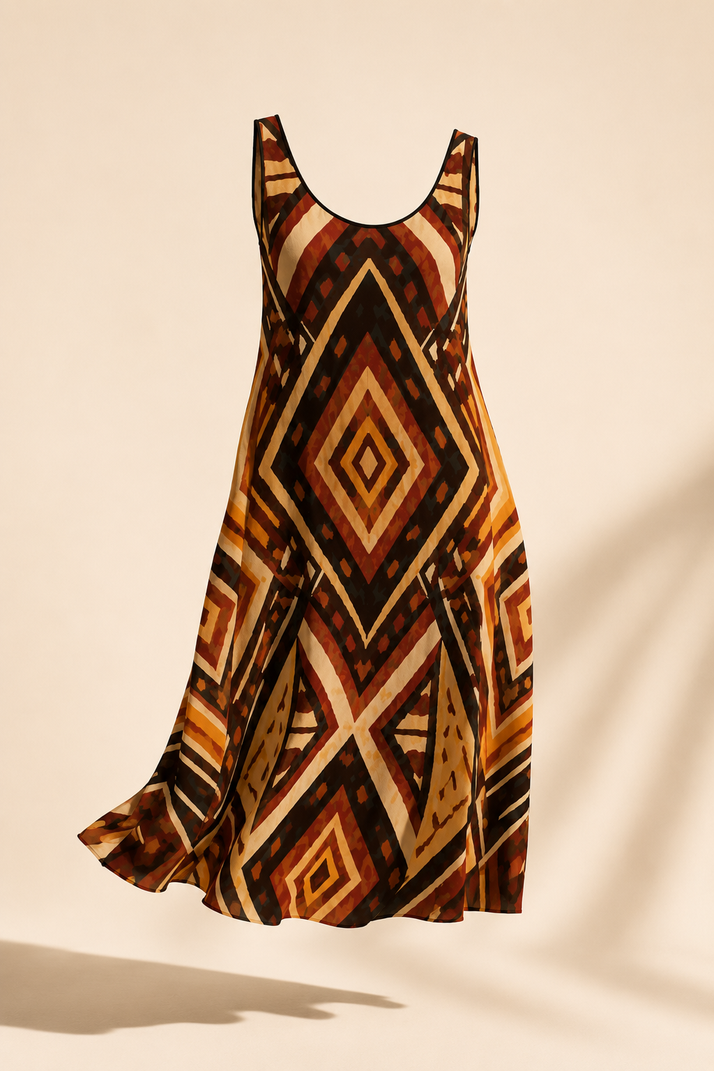 NYARA — Robe Midi Sans Manches