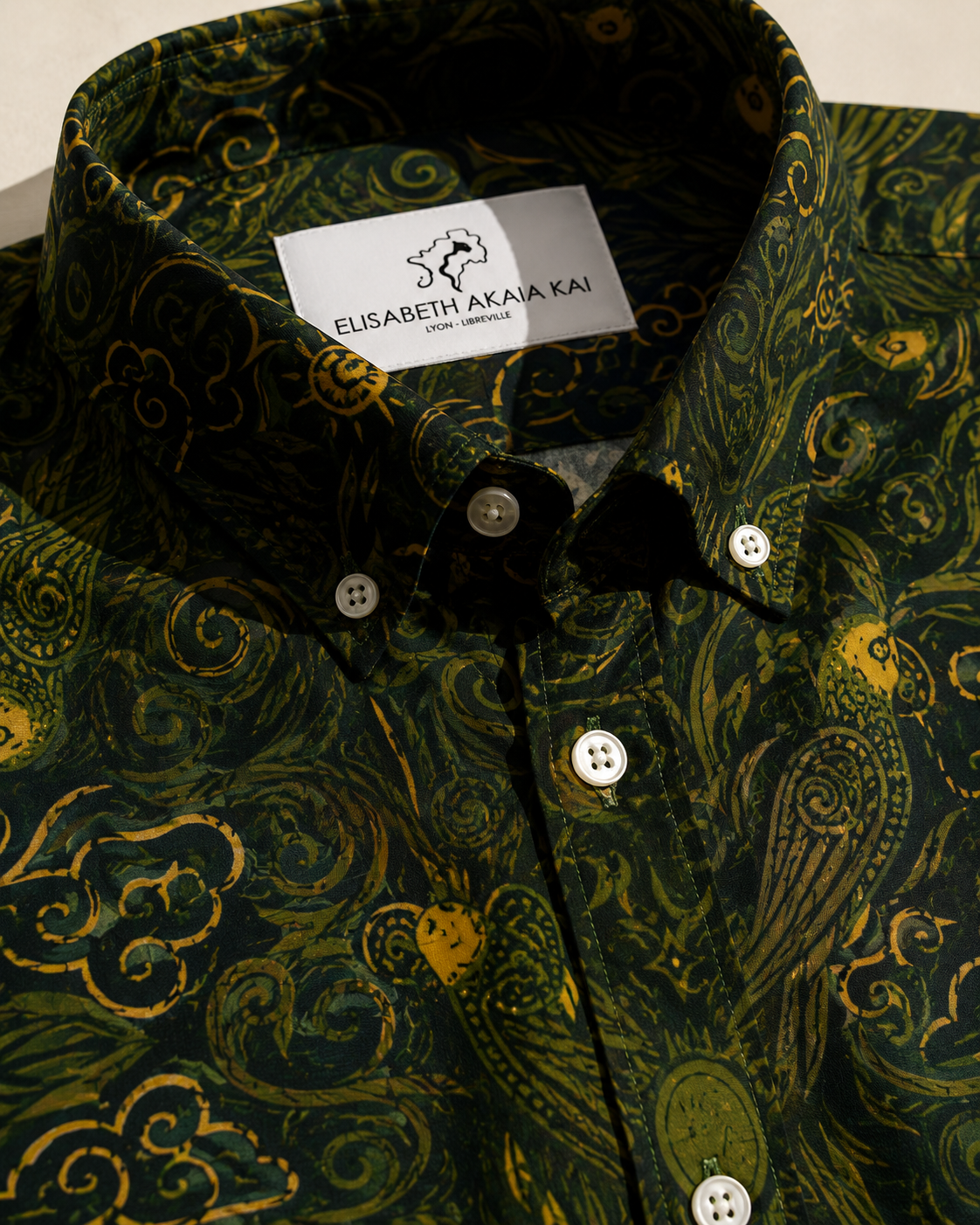 Chemise M'Bani — L'Élégance des Souffles Ancestraux