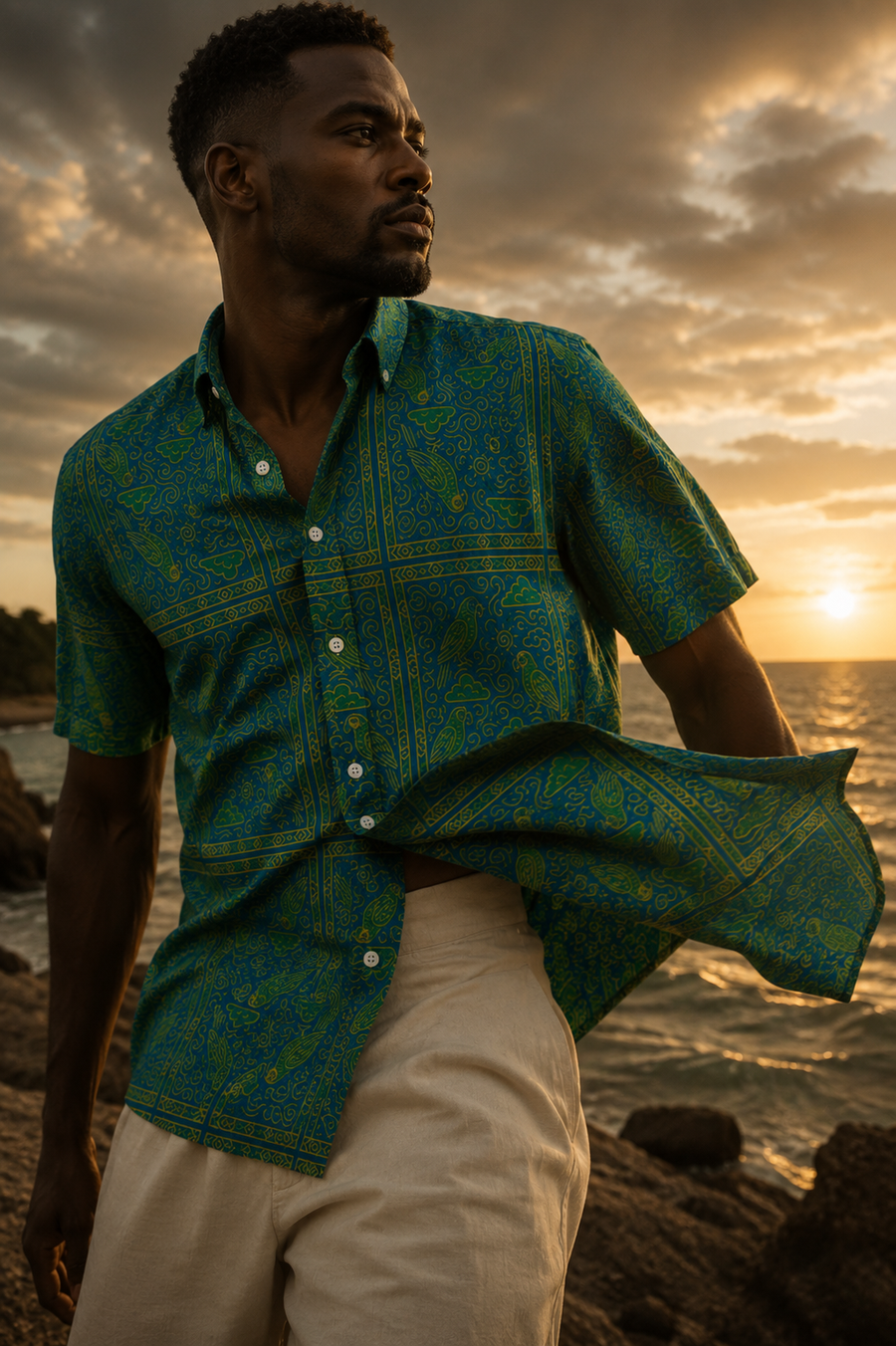 Chemise OKANI — Le souffle des horizons