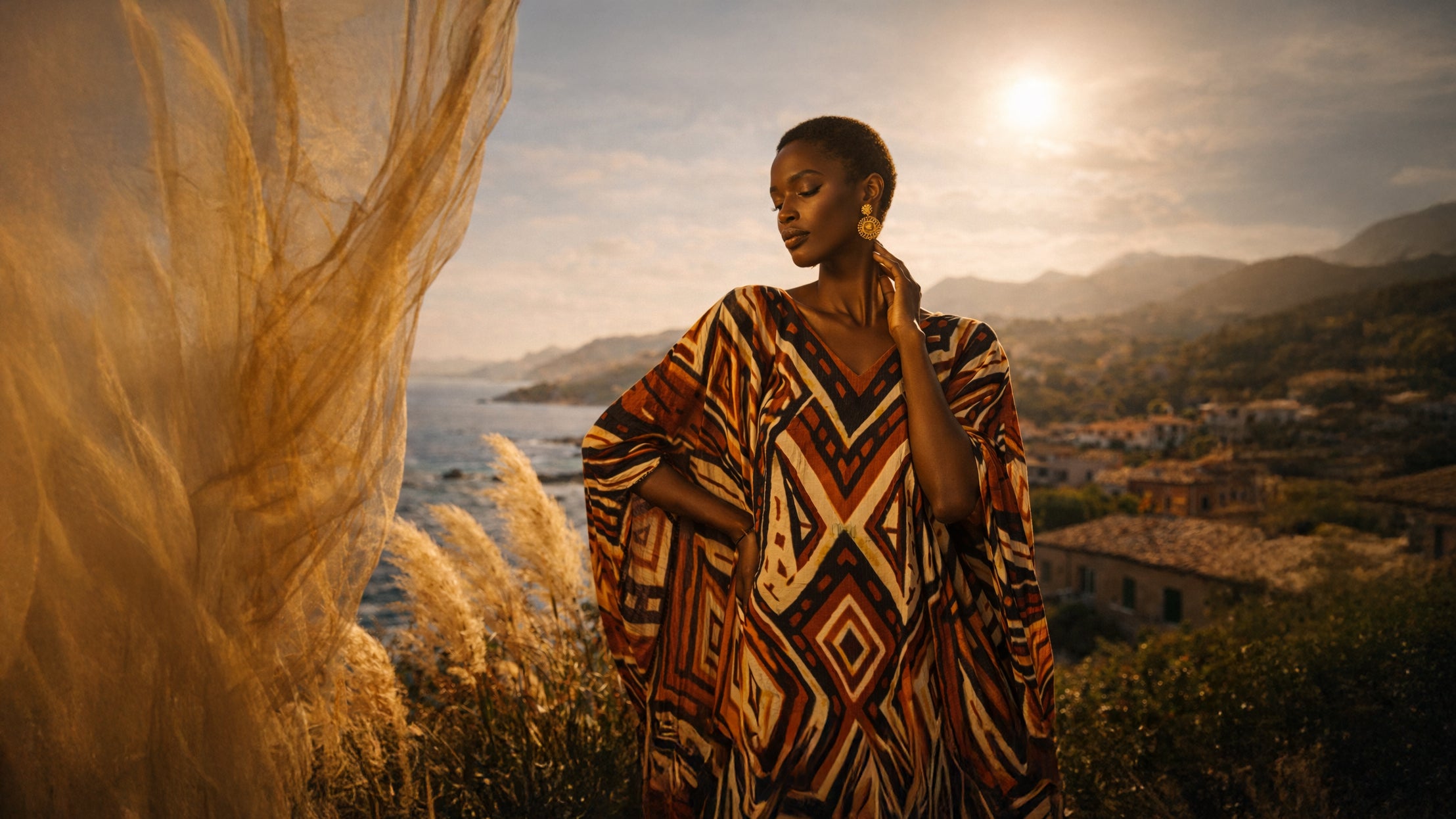 Élisabeth Akaïa Kaï est une maison de prêt-à-porter de luxe éthique, proposant des créations artistiques en édition limitée, inspirées par l’Afrique contemporaine, la lumière et l’émotion. Chaque pièce est conçue comme une œuvre à porter, mêlant savoir-faire, matières responsables et identité culturelle forte.