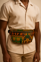 Sac Banane Nzinga – L’Art du Luxe Afro-Chic à Porter