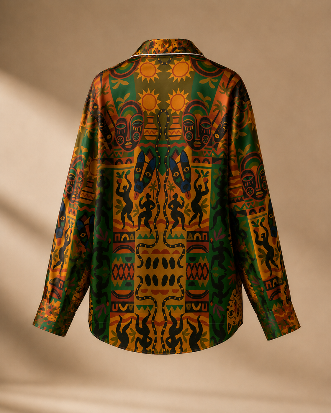 Nzinga - Chemise en Soie
