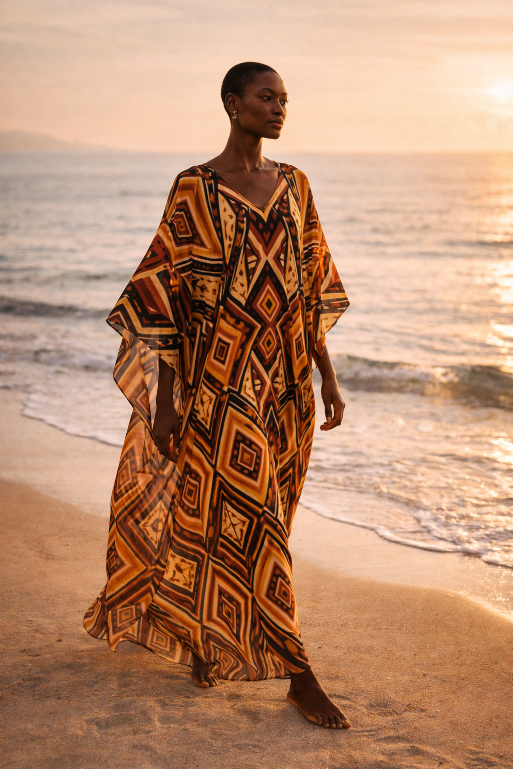 Pensé pour accompagner chaque mouvement, le caftan NYARA révèle une allure libre et sensuelle. Une pièce iconique entre confort, fluidité et esthétique couture.