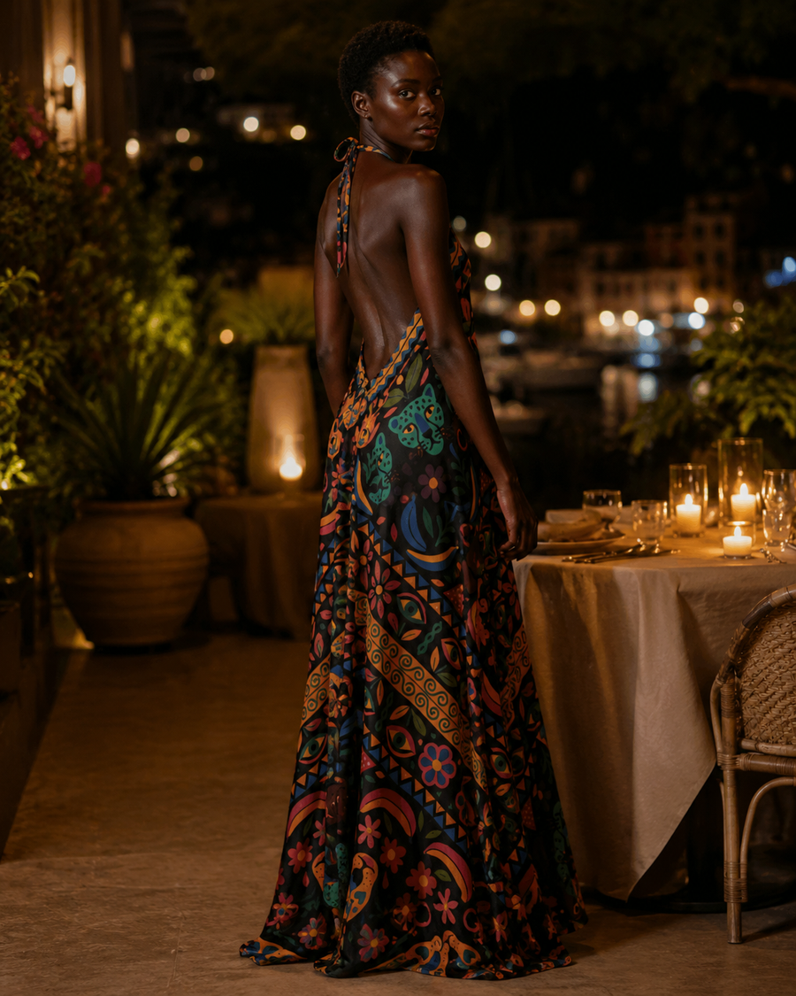 Robe dos nue Okouméa