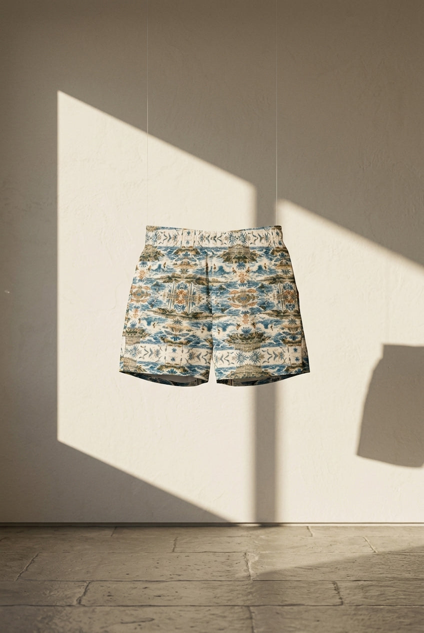 Description SEO

Présenté comme une œuvre textile contemporaine, le short de bain BIARRITZ associe imprimé artistique, coupe premium et minimalisme solaire dans une esthétique inspirée des maisons de luxe françaises.